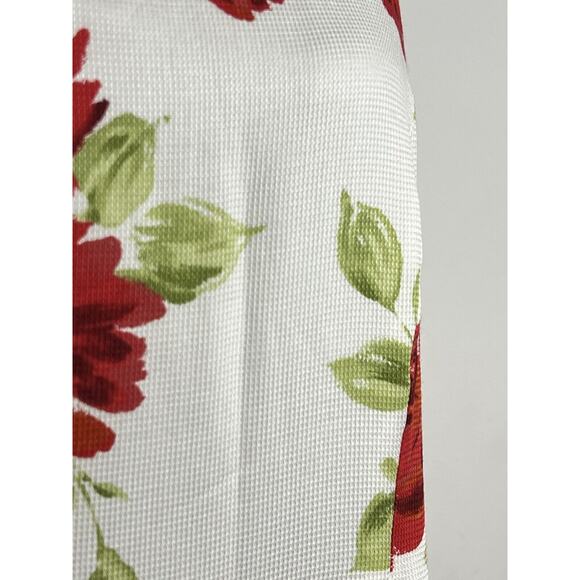 VINTAGE Laura Ashley NWT Poppy Alba Rose Waffle Sleeveless Dress Sundress 10 - Picture 5 of 10